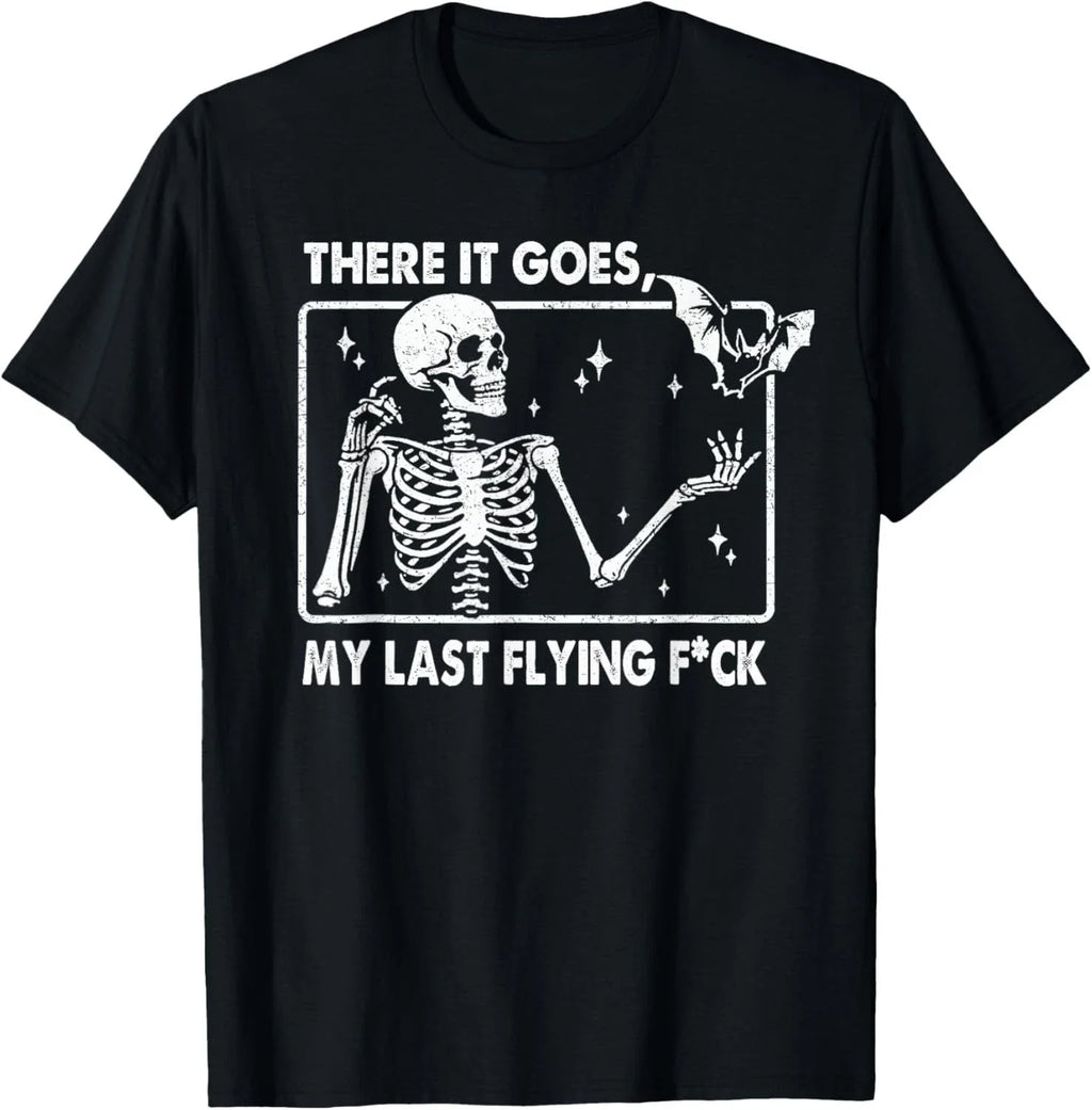 There It Goes My Last Flying F Skeletons Funny - Adult & Kids T-Shirts, Sweatshirts & Hoodies apparel design preview 1