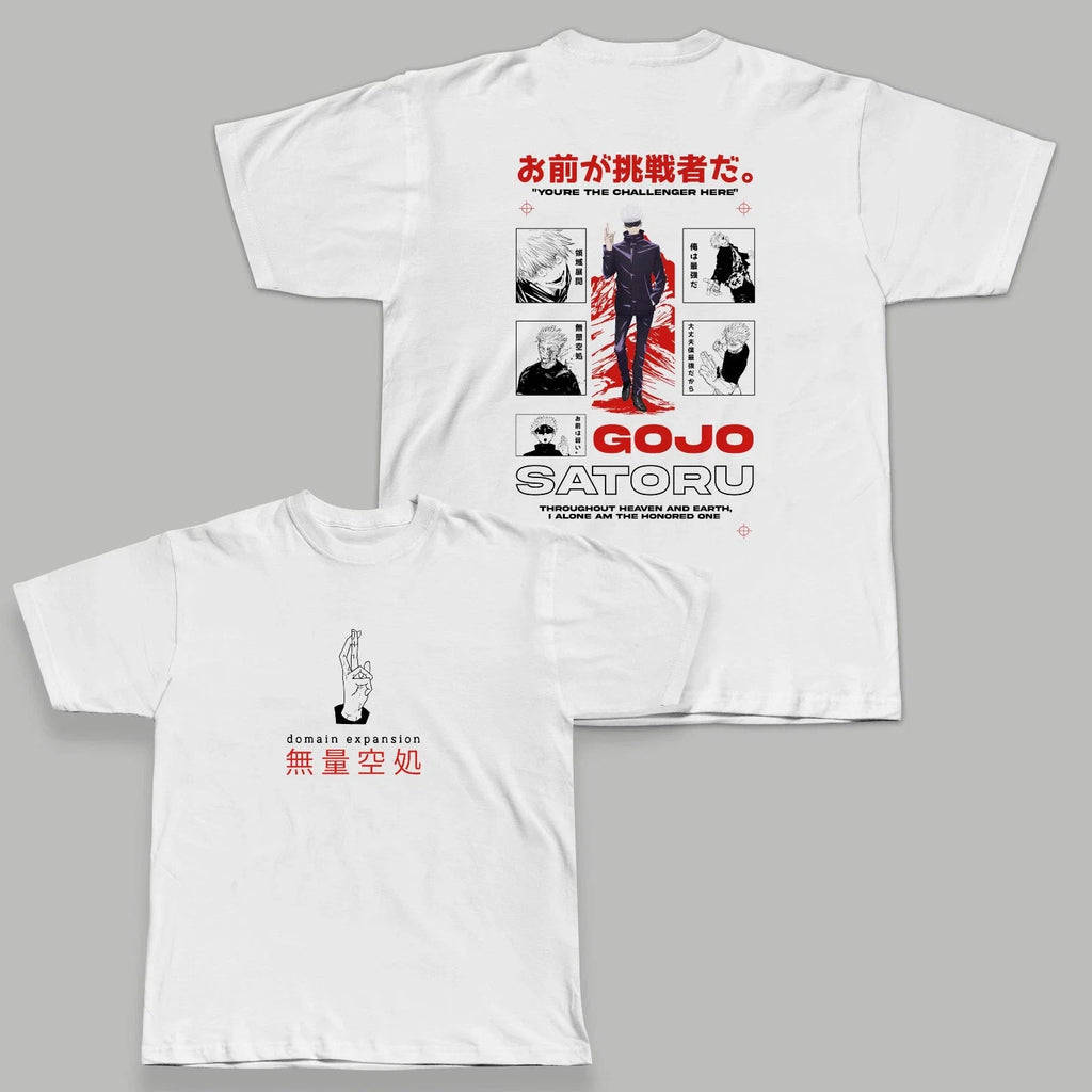 Gojo Satoru Unlimited Void Streetwear Graphic Mens - Adult & Kids T-Shirts, Sweatshirts & Hoodies apparel design preview 1