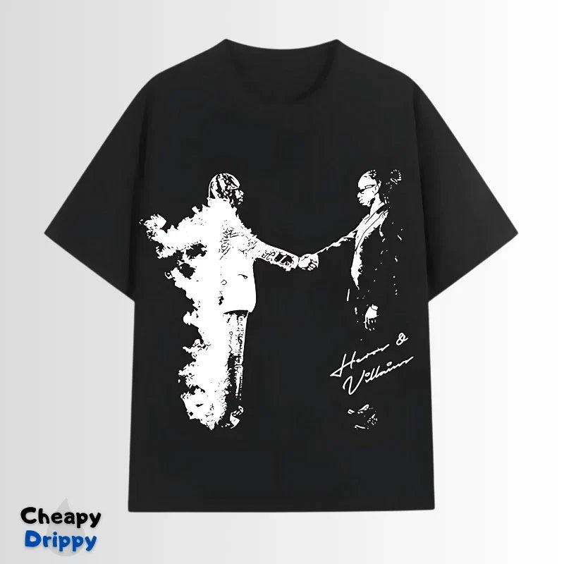 Heaven Villain Y2K Streetwear Drip Aesthetic Graphic - Adult & Kids T-Shirts, Sweatshirts & Hoodies apparel design preview 1