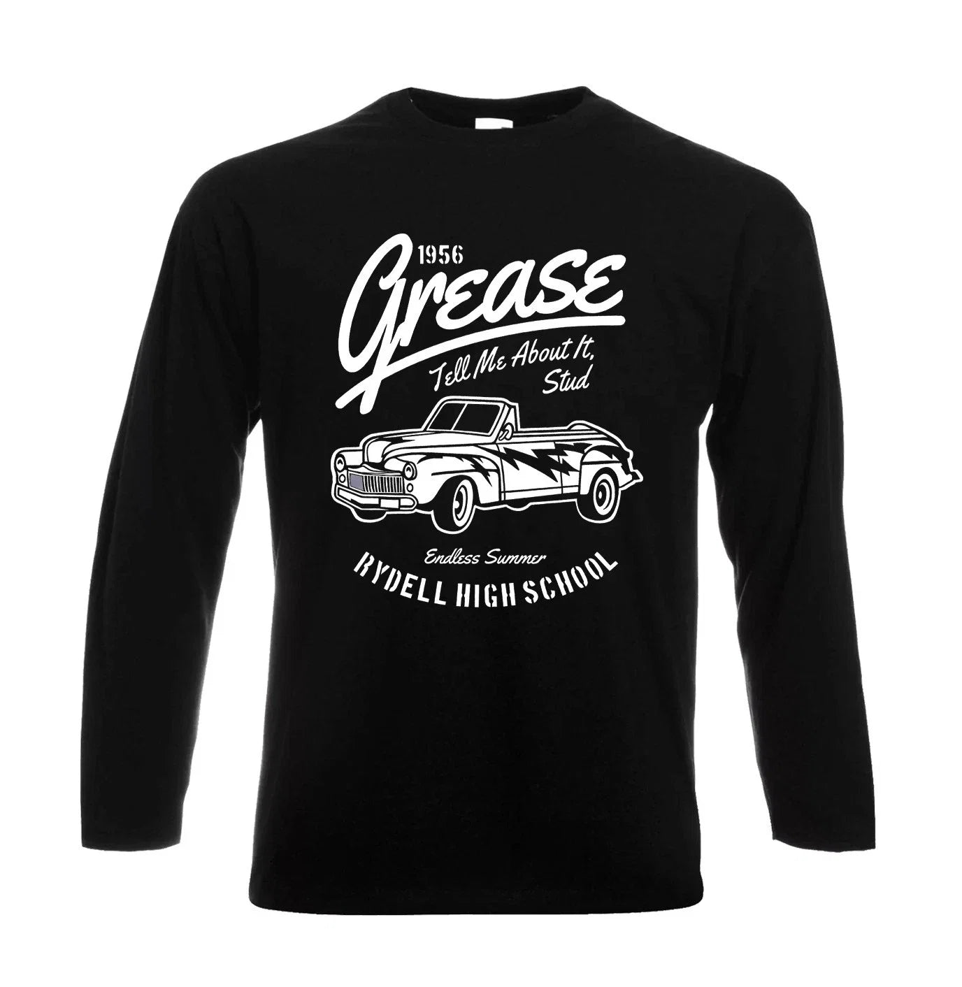 Grease Tell Me About It Stud Funny Mens Joke Party - Adult & Kids T-Shirts, Sweatshirts & Hoodies apparel design preview 1