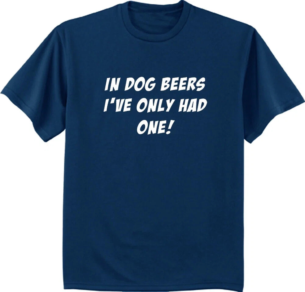 Mens Big and Tall Funny Saying Dog Beers Graphic - Adult & Kids T-Shirts, Sweatshirts & Hoodies apparel design preview 1