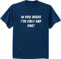 Mens Big and Tall Funny Saying Dog Beers Graphic - Adult & Kids T-Shirts, Sweatshirts & Hoodies apparel design preview 1