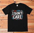 I Don't Care Funny Sarcastic Graphic Scribble Art - Adult & Kids T-Shirts, Sweatshirts & Hoodies apparel design preview 1