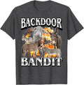 Backdoor Eats Funny Offensive Donkey Meme Bootleg Men - Adult & Kids T-Shirts, Sweatshirts & Hoodies apparel design preview 1