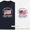 OLD NAVY US Flag 2026 250th Anniversary - Adult & Kids T-Shirts, Sweatshirts & Hoodies apparel design preview 1