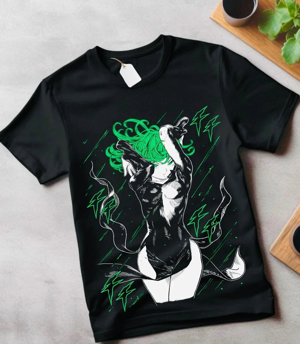 Tatsumaki One punch Man Anime Manga Villain Kawaii - Adult & Kids T-Shirts, Sweatshirts & Hoodies apparel design preview 1