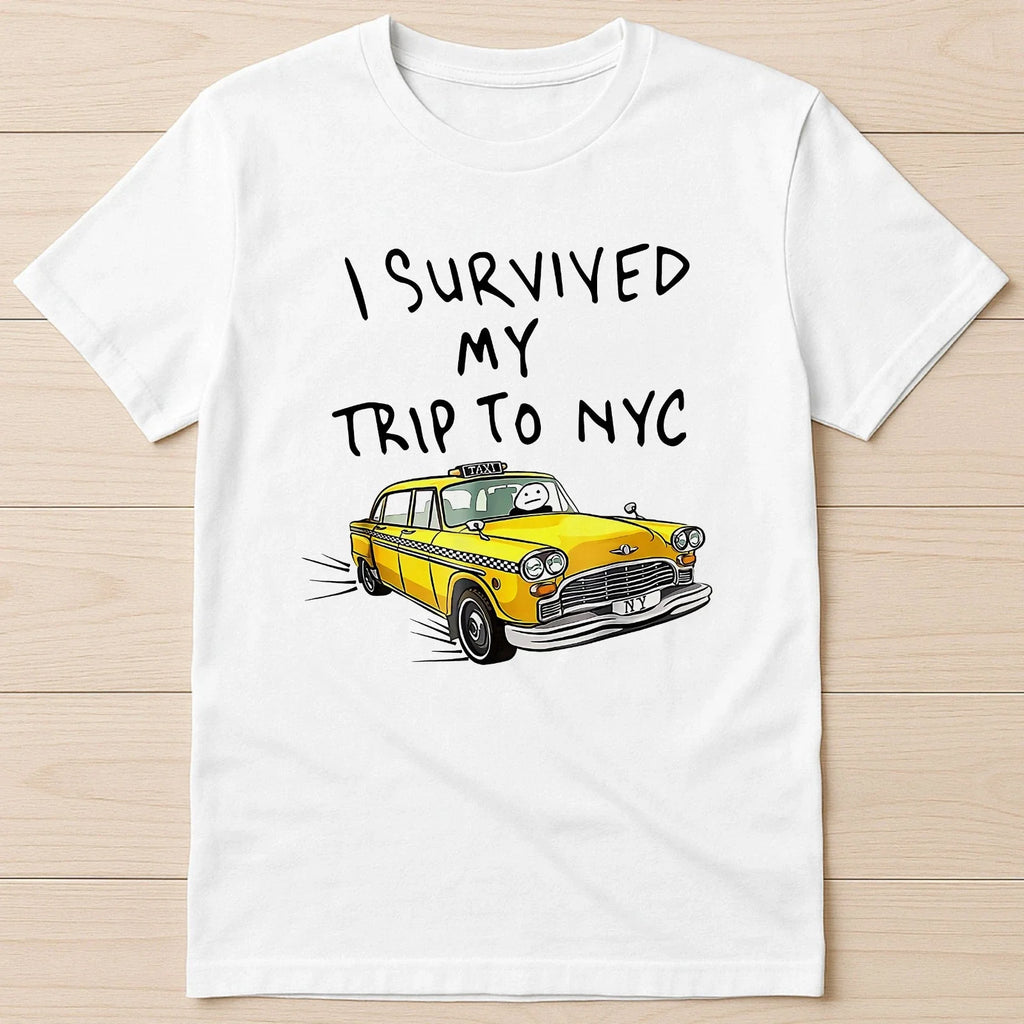 I Survived My Trip To NYC New York City Spider Tom - Adult & Kids T-Shirts, Sweatshirts & Hoodies apparel design preview 1