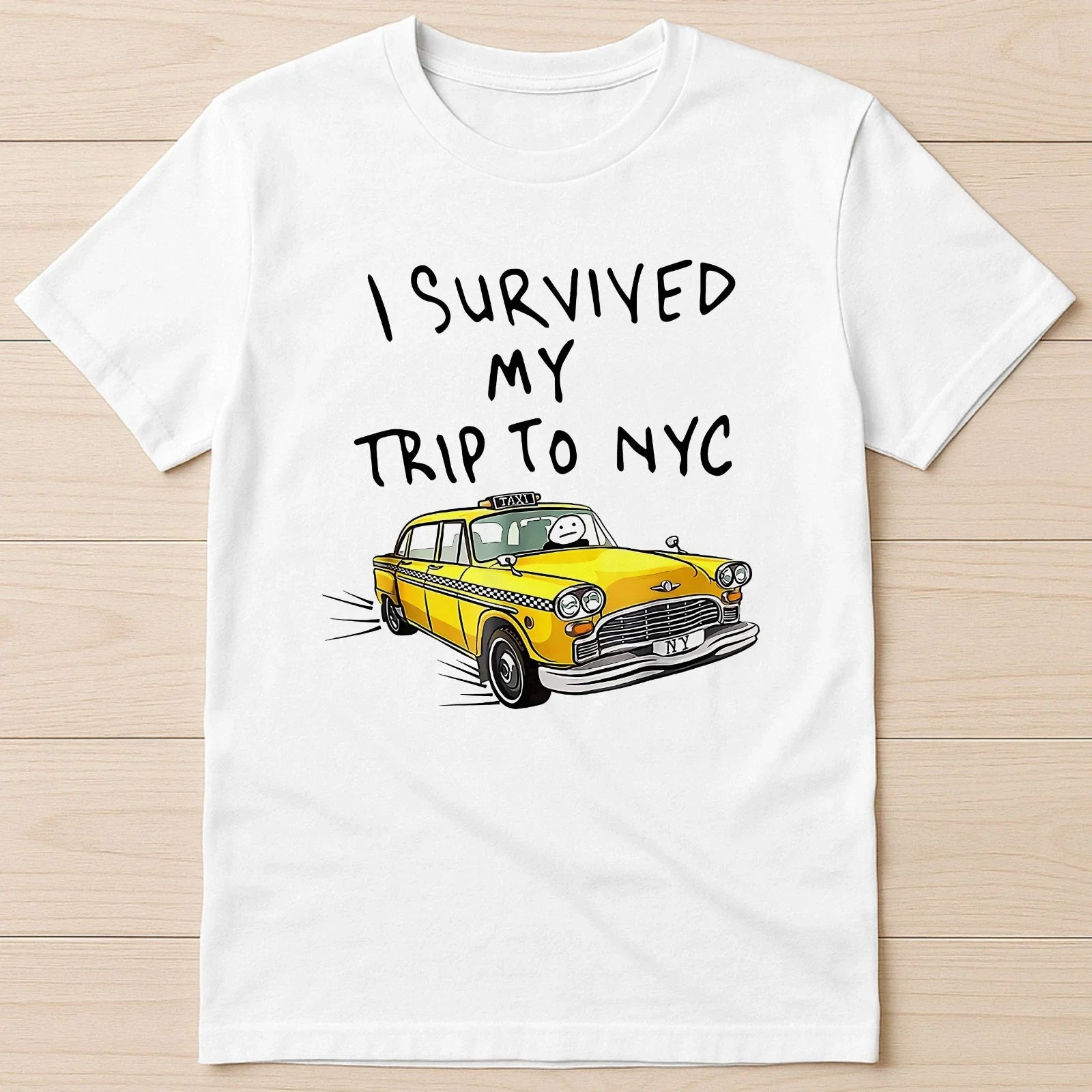 I Survived My Trip To NYC New York City Spider Tom - Adult & Kids T-Shirts, Sweatshirts & Hoodies apparel design preview 1