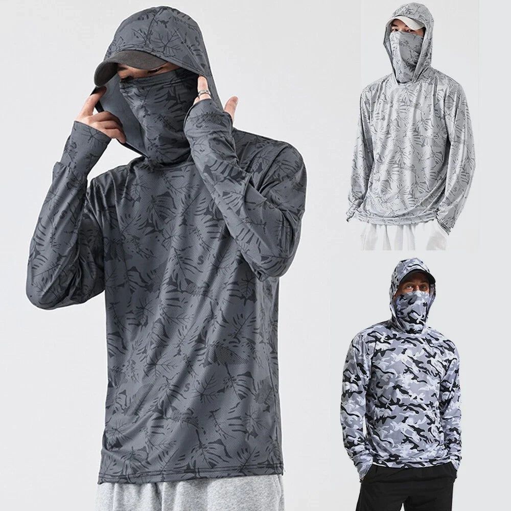 UPF50+ Men Sun Skin Protection Outdoor Fishing Tops - Adult & Kids T-Shirts, Sweatshirts & Hoodies apparel design preview 1