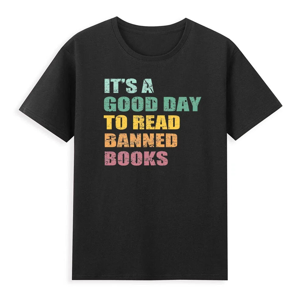 It's A Good Day To Read Banned Books, Funny Quote - Adult & Kids T-Shirts, Sweatshirts & Hoodies apparel design preview 1