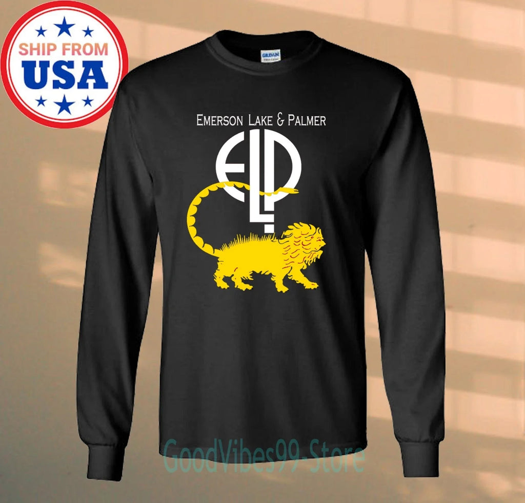 ELP Emerson Lake And Palmer Black Size S-2XL - Adult & Kids T-Shirts, Sweatshirts & Hoodies apparel design preview 1