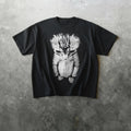 Sad Kitten Meme Standing Cat Reprint - Adult & Kids T-Shirts, Sweatshirts & Hoodies apparel design preview 1