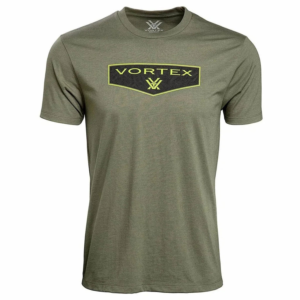 Vortex Men's Shield Charcoal Heather - Adult & Kids T-Shirts, Sweatshirts & Hoodies apparel design preview 1
