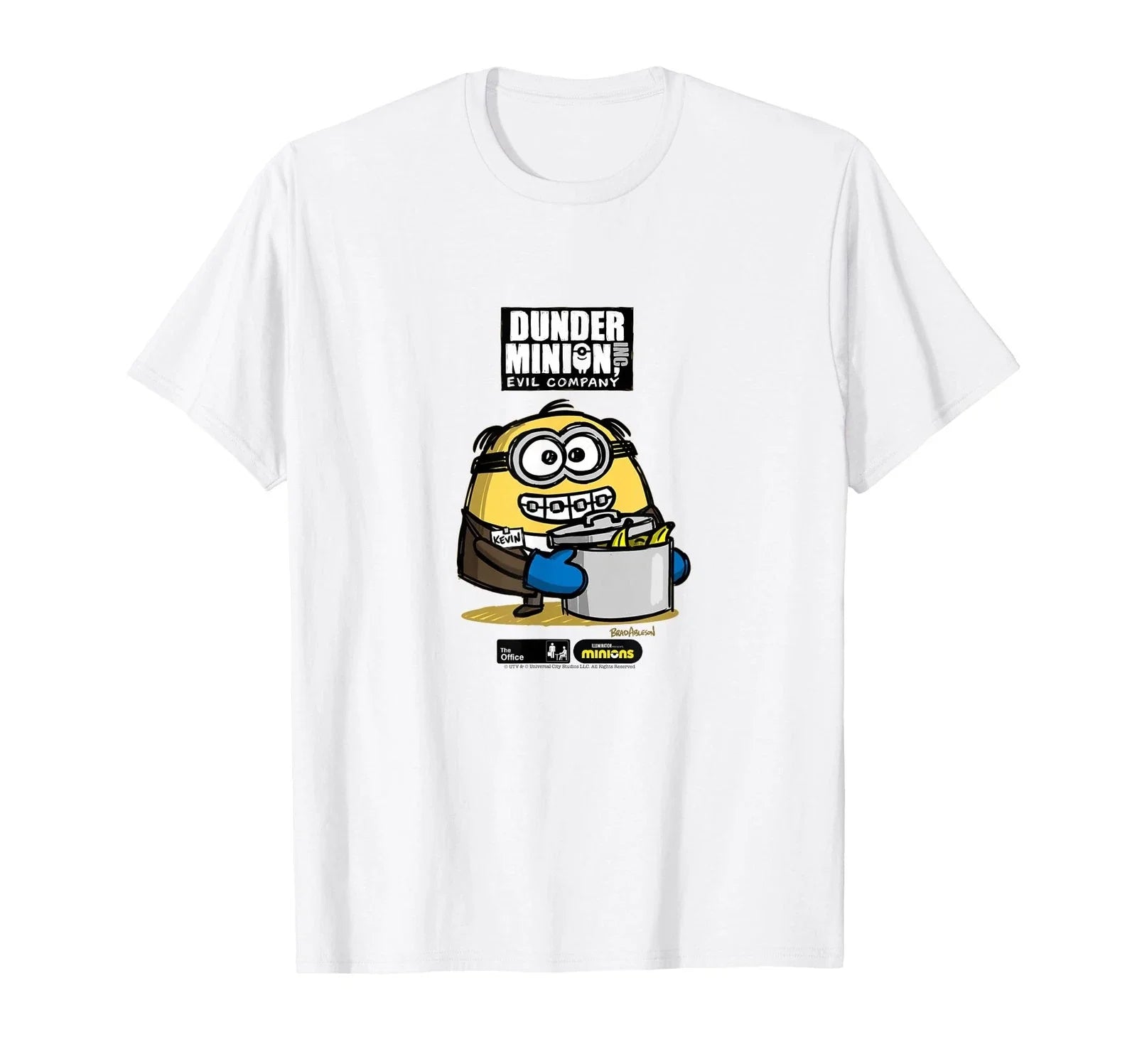 The Office X Minions Kevin - Adult & Kids T-Shirts, Sweatshirts & Hoodies apparel design preview 1