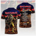 Iron 1Maiden 3D Apparel 2026 Tour Run For Your Lives - Adult & Kids T-Shirts, Sweatshirts & Hoodies apparel design preview 1
