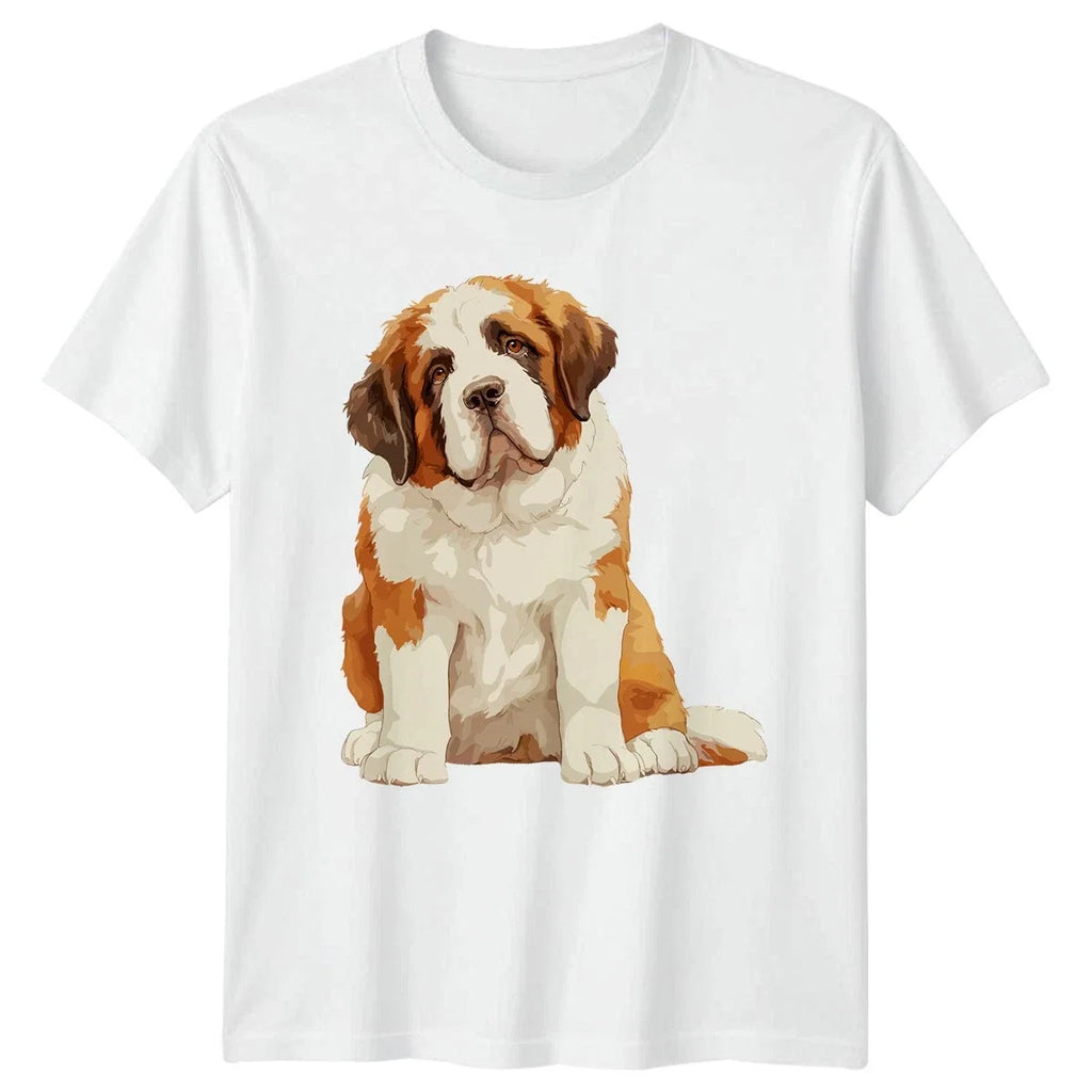 Saint Bernard Dog Pet Lover Gift For Him And Her - Adult & Kids T-Shirts, Sweatshirts & Hoodies apparel design preview 1