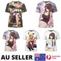 Anime Girl Kawaii Harajuku Sexy Cosplay Summer 3D - Adult & Kids T-Shirts, Sweatshirts & Hoodies apparel design preview 1