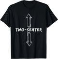 Two Seater Dirty Humor Funny Sarcastic Offensive Gag - Adult & Kids T-Shirts, Sweatshirts & Hoodies apparel design preview 1