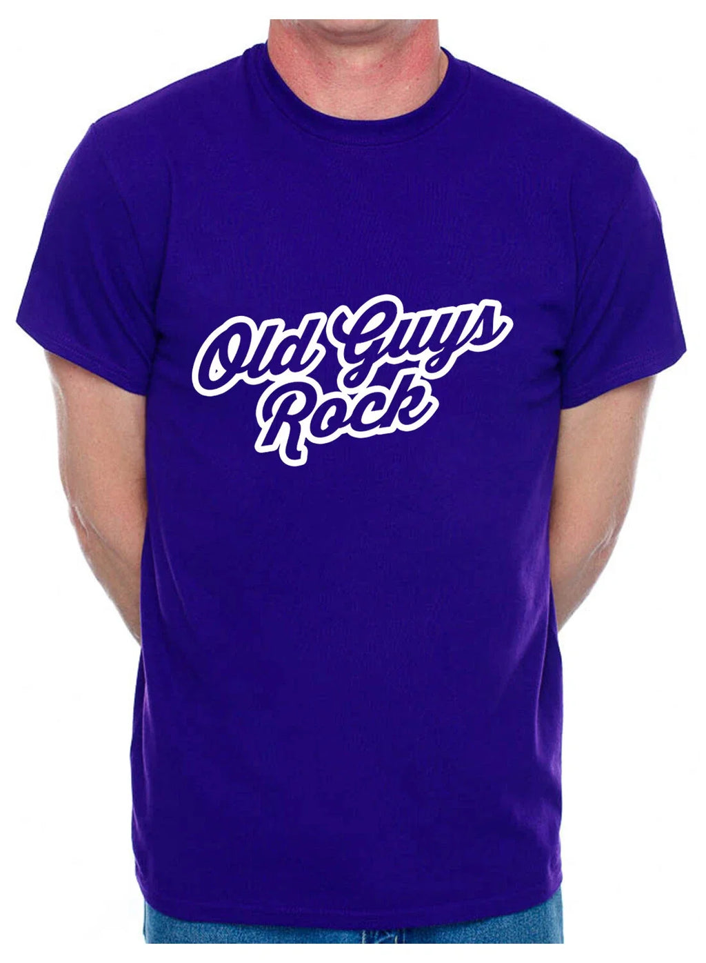 Old Guys Rock Funny Retirement Birthday Present Gift - Adult & Kids T-Shirts, Sweatshirts & Hoodies apparel design preview 1