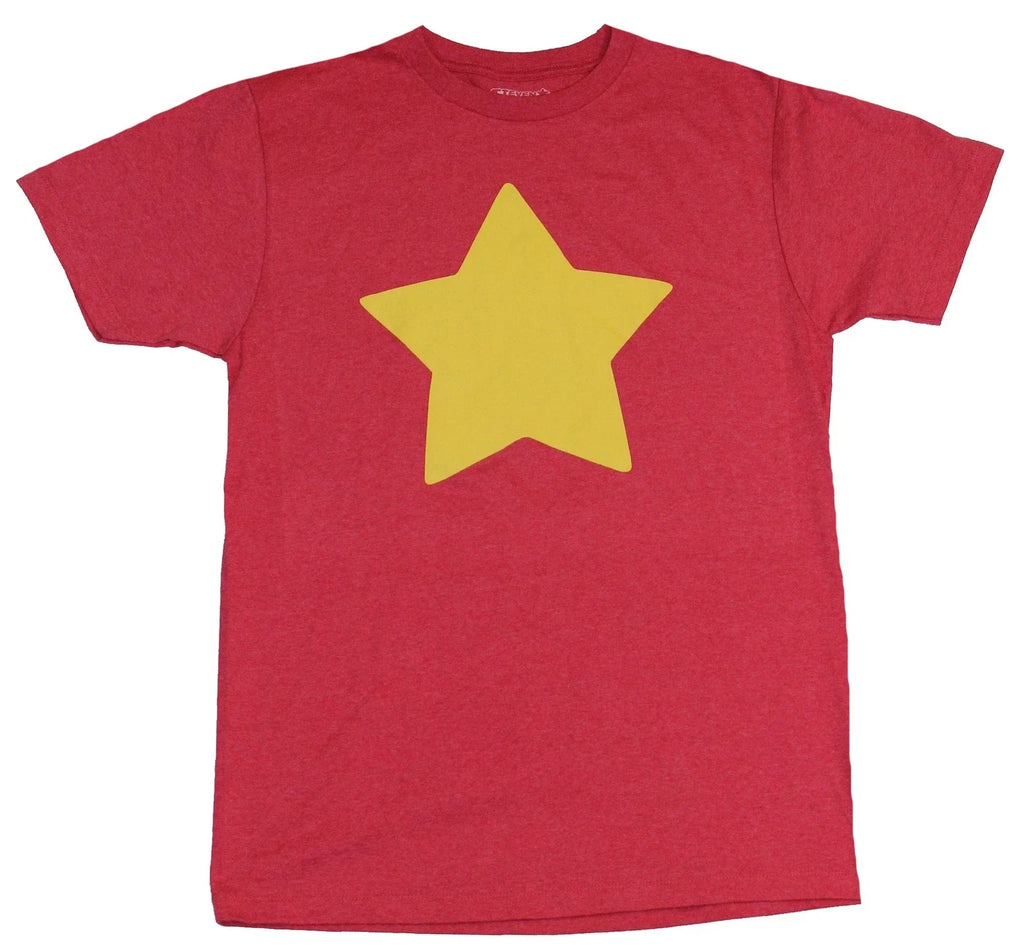 Steven Universe Adult New Gold Star Red Costume Front - Adult & Kids T-Shirts, Sweatshirts & Hoodies apparel design preview 1