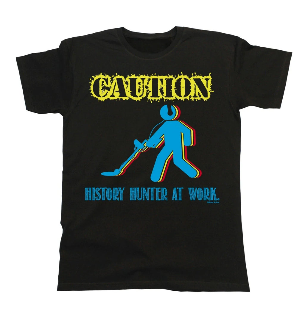 Mens Metal Detector History Hunter At Work Detecting - Adult & Kids T-Shirts, Sweatshirts & Hoodies apparel design preview 1