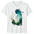 Forest Woman Silhouette Womens Nature - Adult & Kids T-Shirts, Sweatshirts & Hoodies apparel design preview 1