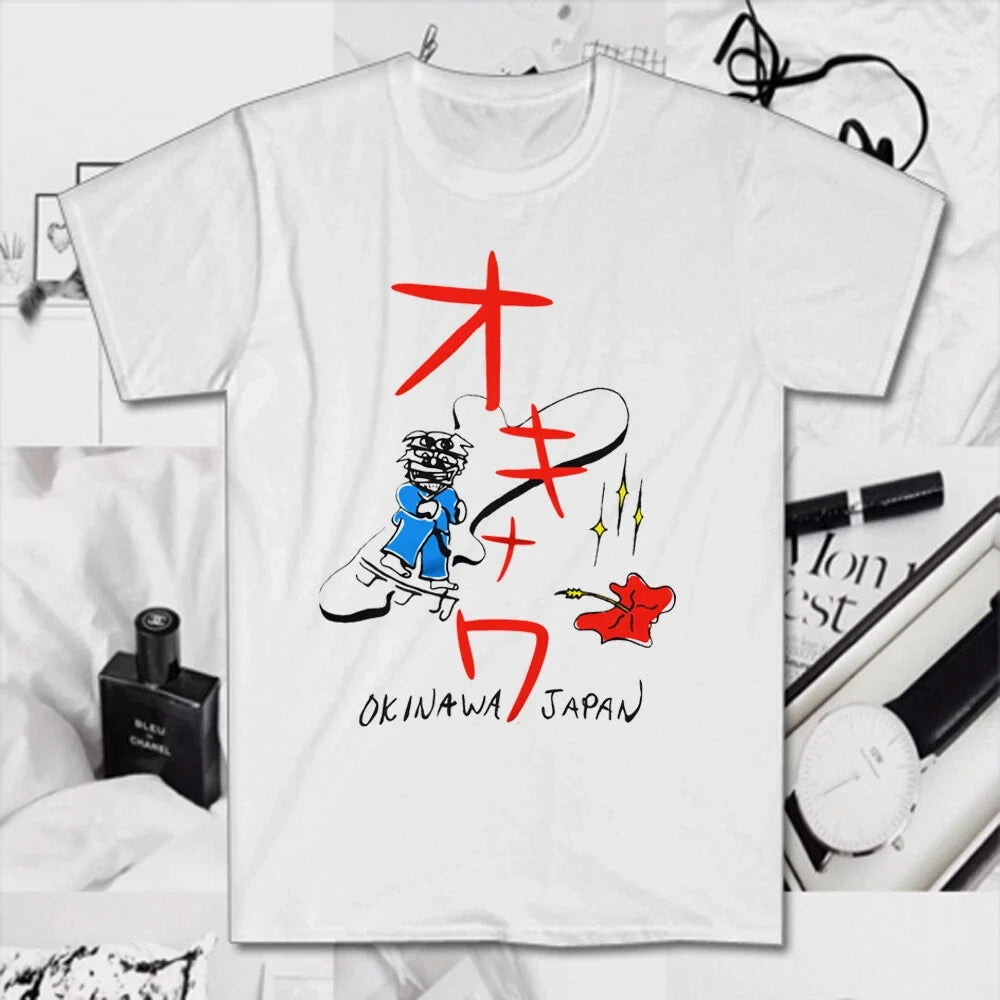 Okinawa Japan Kill Bill Men's White Size S to 5XL - Adult & Kids T-Shirts, Sweatshirts & Hoodies apparel design preview 1