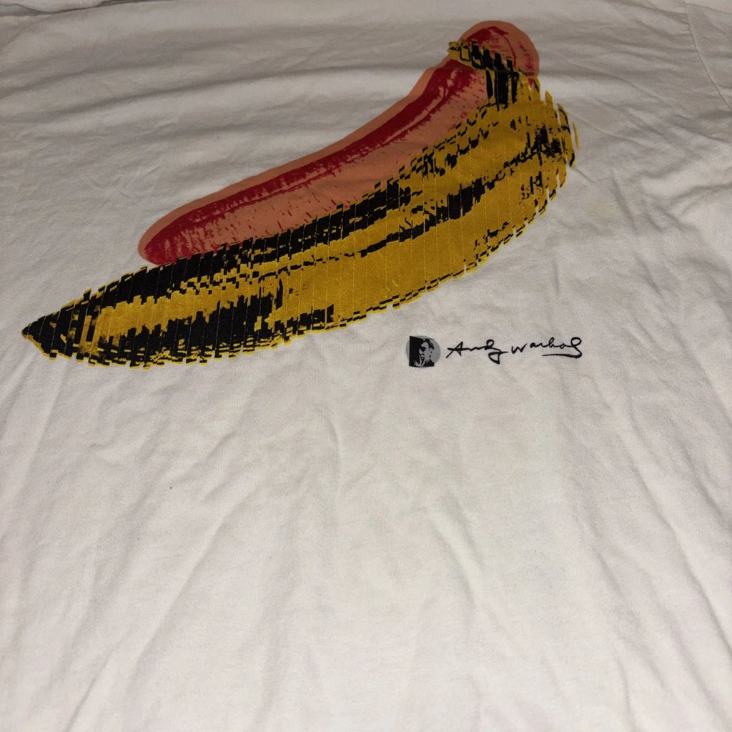Uniqulo Andy Warhol Banana Pop Art Mens Sz Small - Adult & Kids T-Shirts, Sweatshirts & Hoodies apparel design preview 1