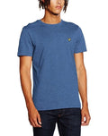 New Lyle Scott Crew Neck Mens Storm Blue Marl Sizes - Adult & Kids T-Shirts, Sweatshirts & Hoodies apparel design preview 1