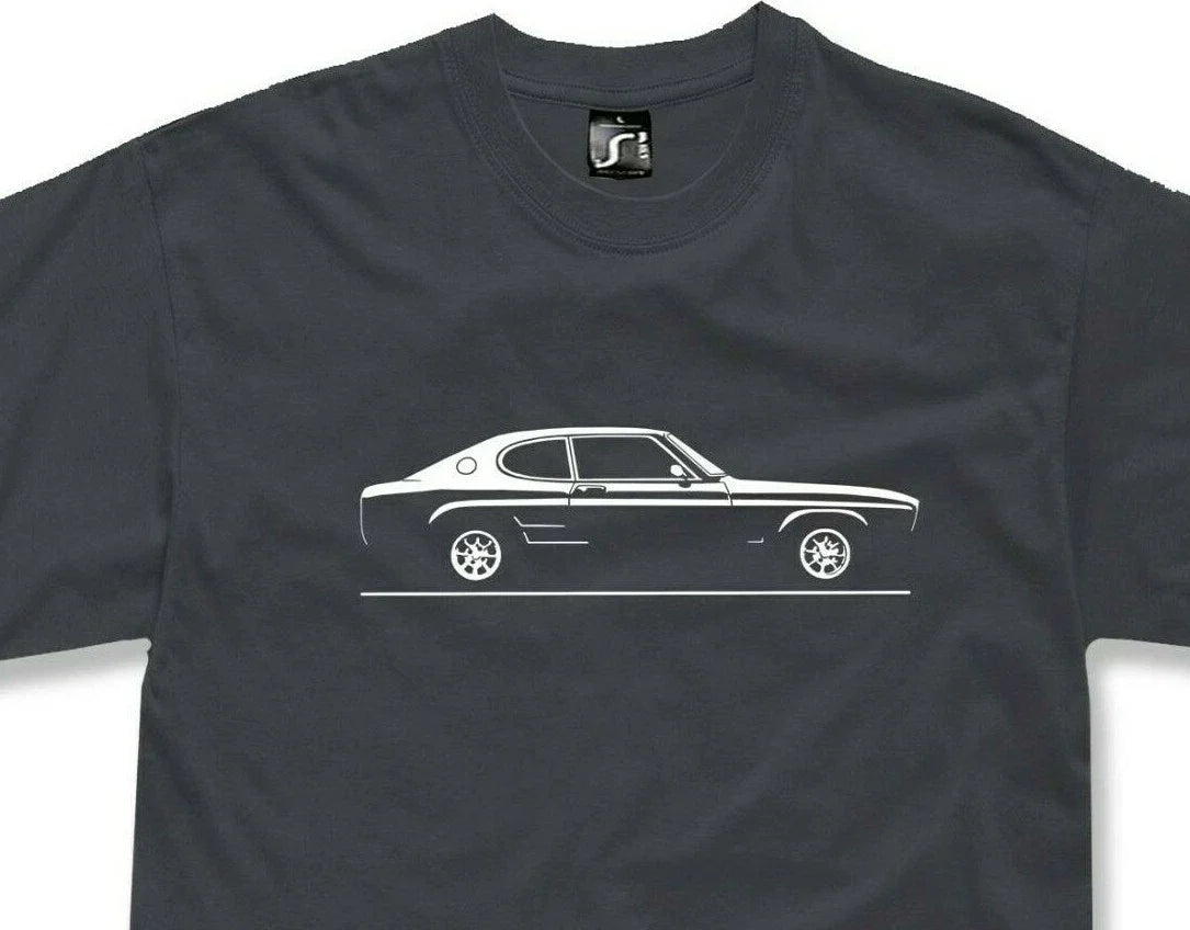 Designed for Classic Ford Capri Mk1 fans available - Adult & Kids T-Shirts, Sweatshirts & Hoodies apparel design preview 1
