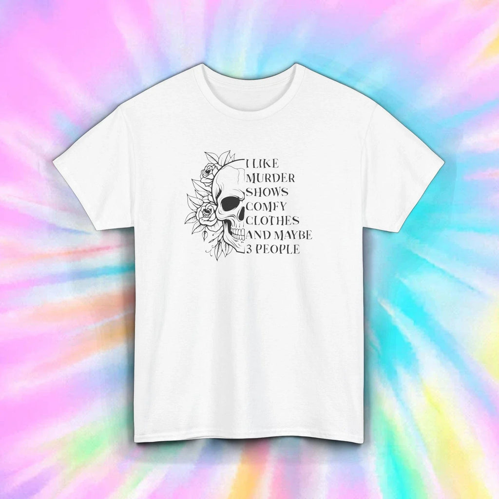 Murder Shows True Crime Fan Funny Dark Humor S-5XL - Adult & Kids T-Shirts, Sweatshirts & Hoodies apparel design preview 1