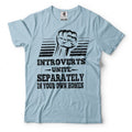 Funny Introvert Introverts Unite Humor - Adult & Kids T-Shirts, Sweatshirts & Hoodies apparel design preview 1