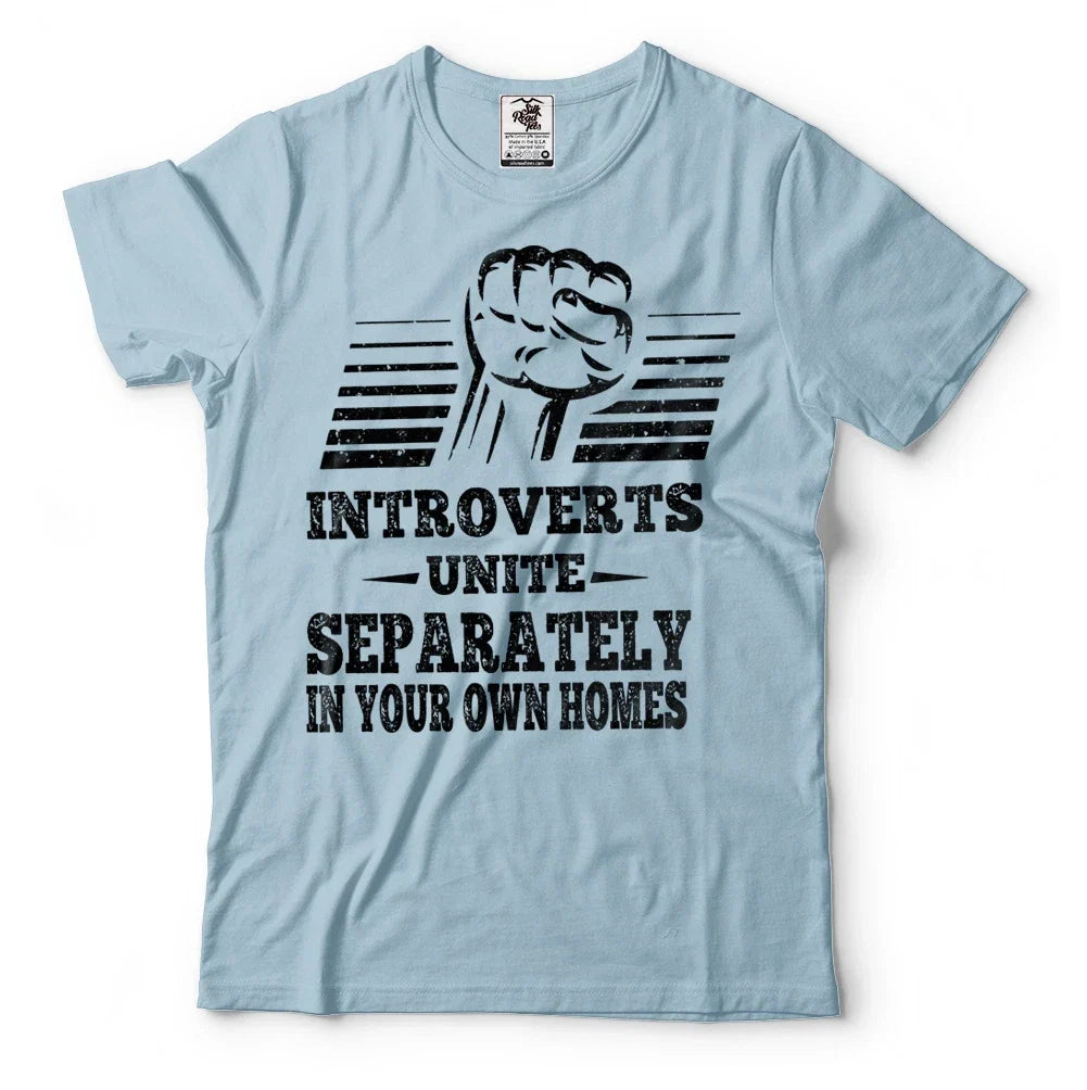 Funny Introvert Introverts Unite Humor - Adult & Kids T-Shirts, Sweatshirts & Hoodies apparel design preview 1