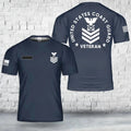 Custom Name US COAST GUARD Veteran Chief Petty - Adult & Kids T-Shirts, Sweatshirts & Hoodies apparel design preview 1