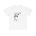 Introverted But Willing To Discuss Baking Unisex - Adult & Kids T-Shirts, Sweatshirts & Hoodies apparel design preview 1