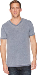 Venice Burnout V-Neck American Navy 2XL - Adult & Kids T-Shirts, Sweatshirts & Hoodies apparel design preview 1