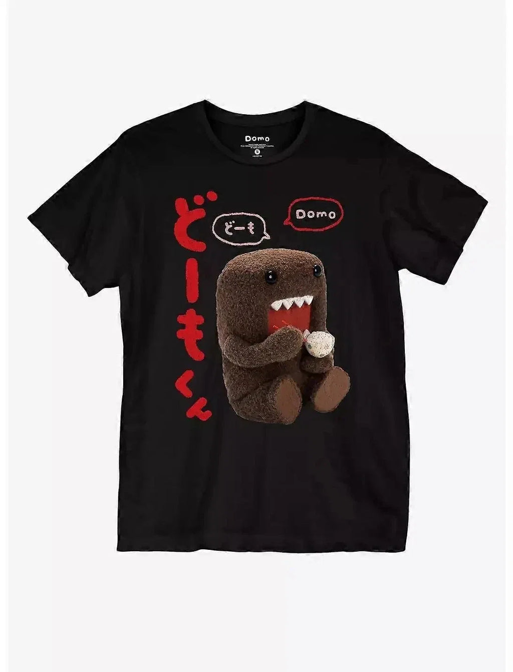 Domo Kun Anime Graphic Y2K Kawaii Cartoon Streetwear - Adult & Kids T-Shirts, Sweatshirts & Hoodies apparel design preview 1
