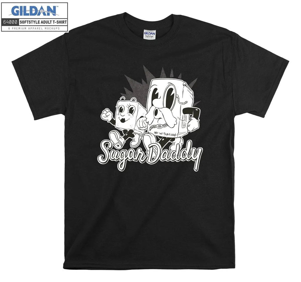 Official Sugar Daddy Cartoon Old Men Women 8004 - Adult & Kids T-Shirts, Sweatshirts & Hoodies apparel design preview 1
