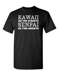 Kawaii On The Streets Senpai In Sheets Japanese Anime - Adult & Kids T-Shirts, Sweatshirts & Hoodies apparel design preview 1