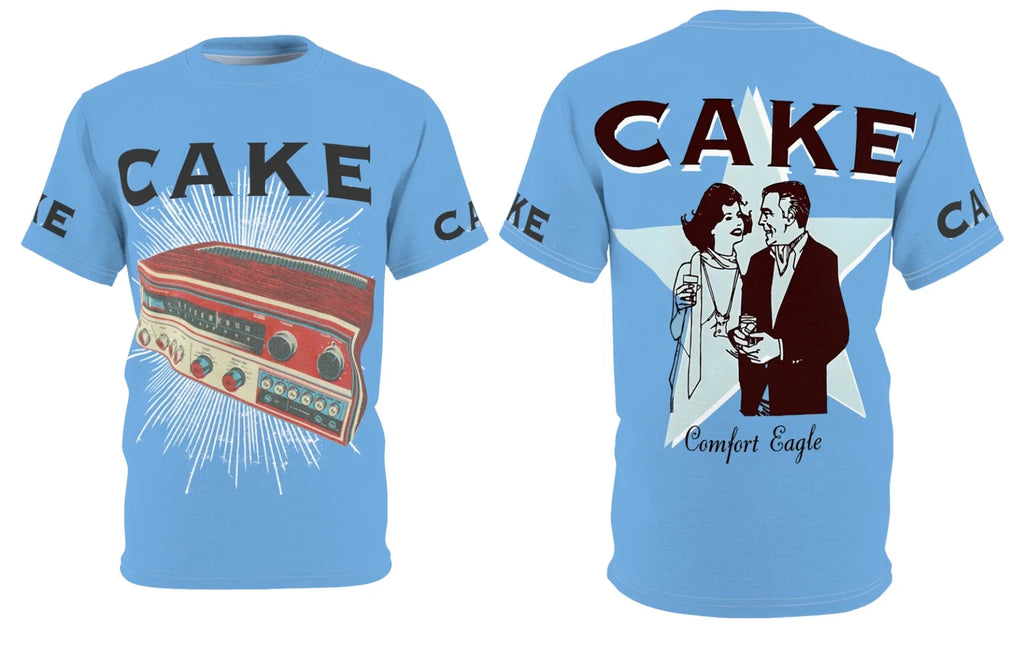 CAKE band 90s rock 3D S-5XL UM450 - Adult & Kids T-Shirts, Sweatshirts & Hoodies apparel design preview 1