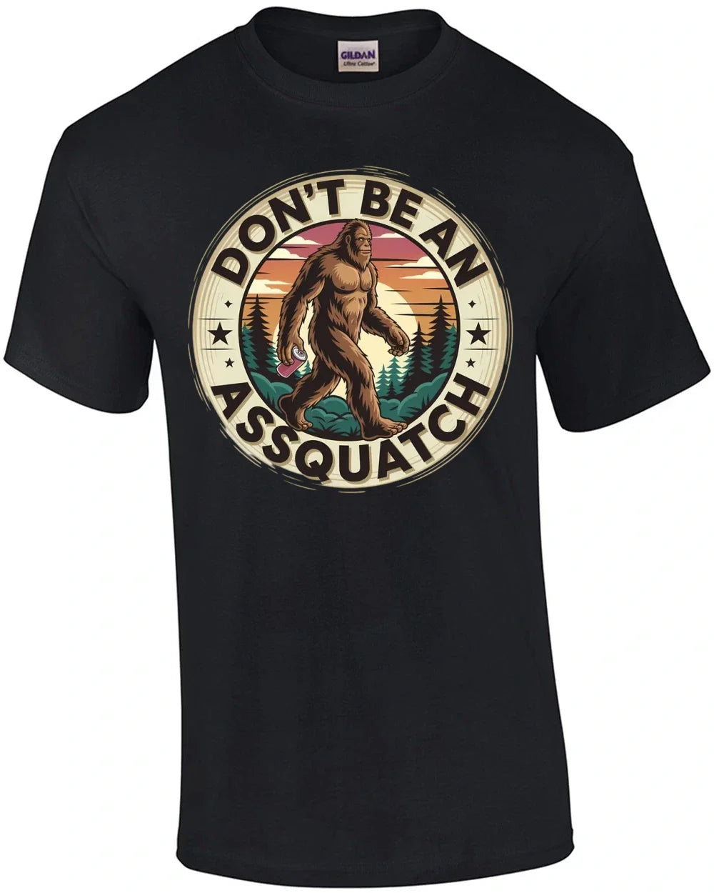 Don't Be an Assquatch - Adult & Kids T-Shirts, Sweatshirts & Hoodies apparel design preview 1