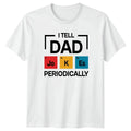 I Tell Dad Jokes Mens Science Humor Family Fathers - Adult & Kids T-Shirts, Sweatshirts & Hoodies apparel design preview 1