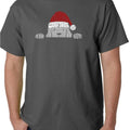 LA Pop Art Gray Christmas with Red and White Graphic. - Adult & Kids T-Shirts, Sweatshirts & Hoodies apparel design preview 1