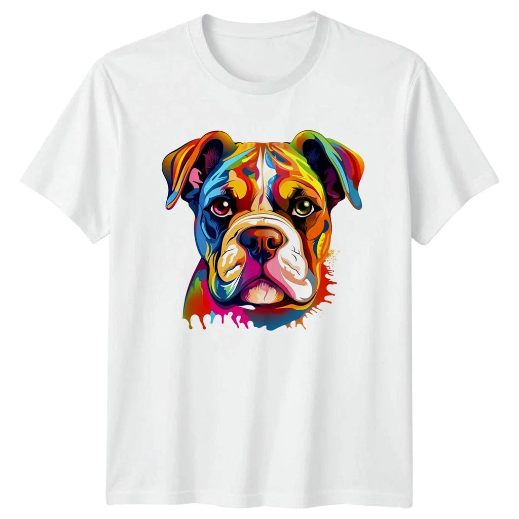 Colorful Boxer Dog Pet Lover Gift For Him And Her - Adult & Kids T-Shirts, Sweatshirts & Hoodies apparel design preview 1