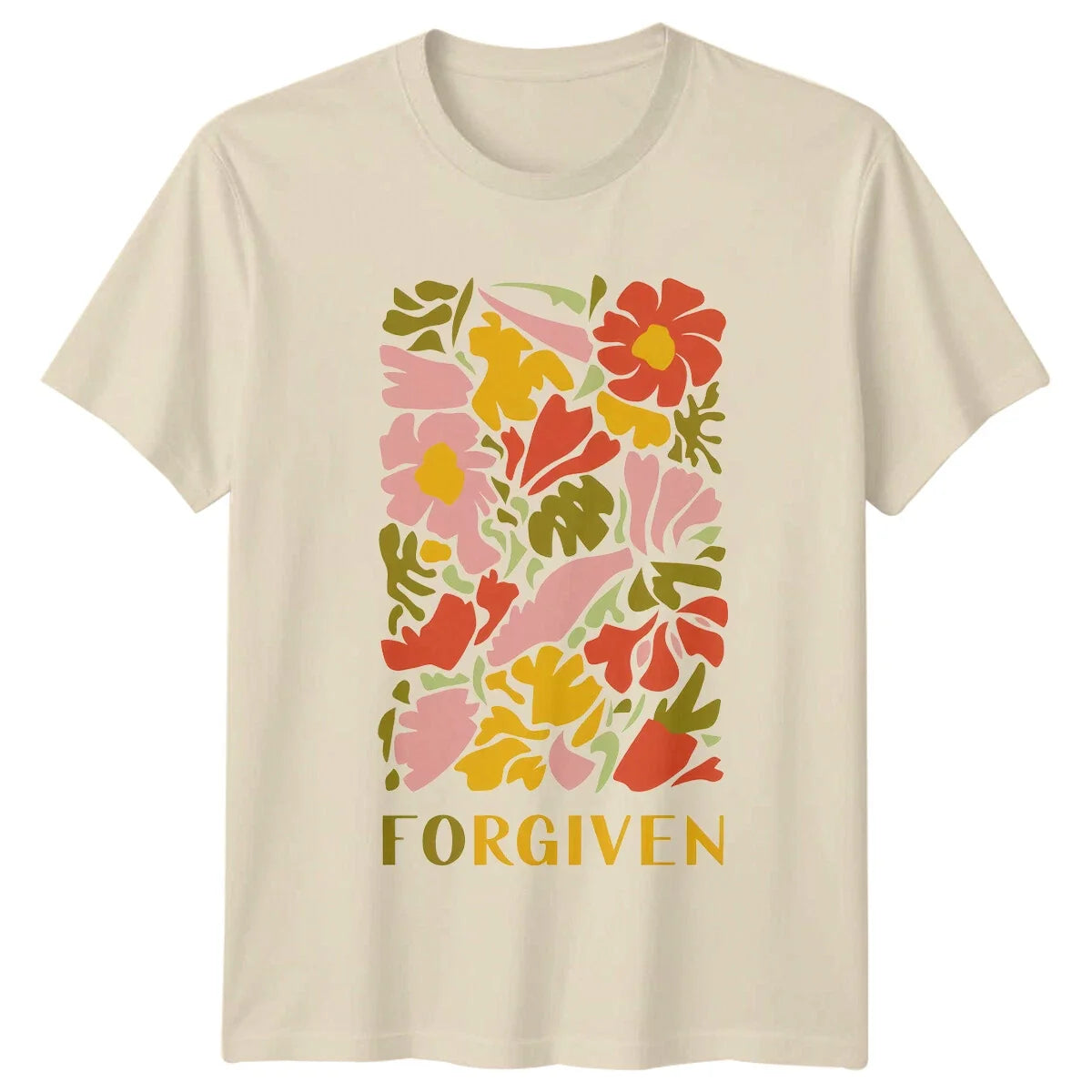 Forgiven Boho Floral Nature Lover Graphic - Adult & Kids T-Shirts, Sweatshirts & Hoodies apparel design preview 1
