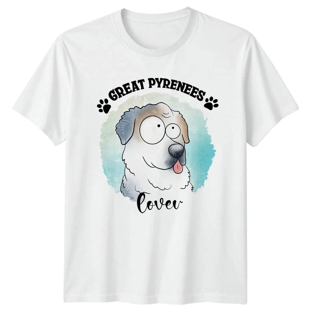 Great Pyrenees Lover Dog Breed Pet Owner Gift For Him - Adult & Kids T-Shirts, Sweatshirts & Hoodies apparel design preview 1