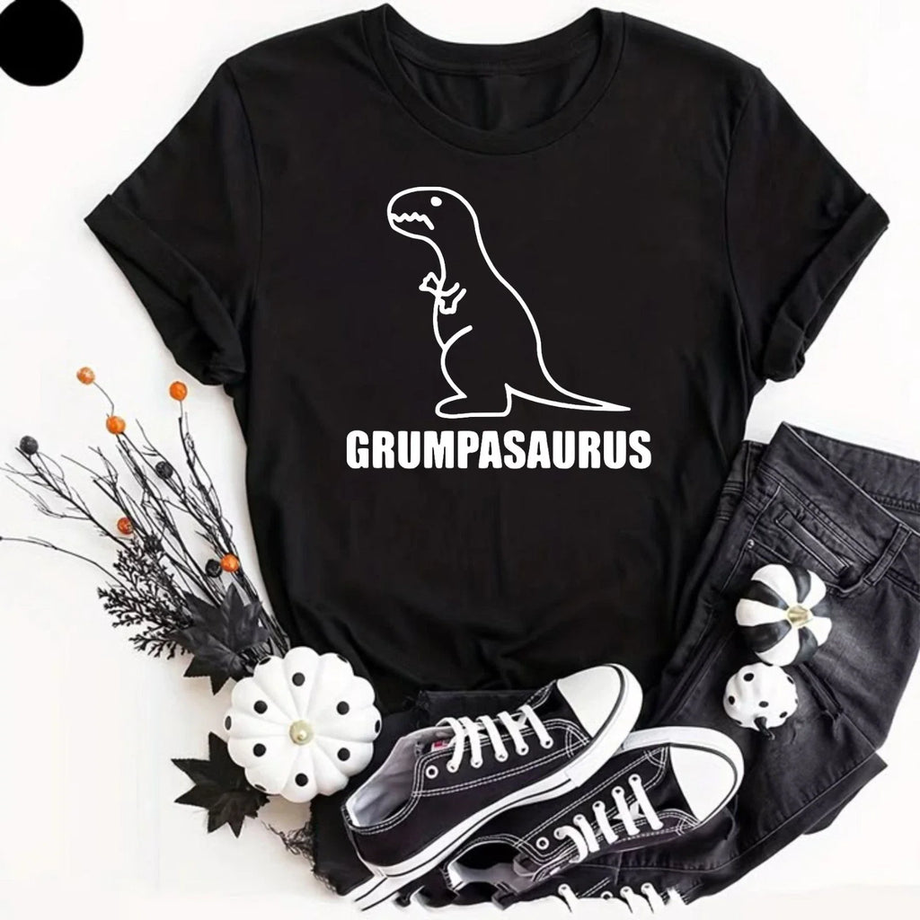 GRUMPASAURUS MENS FUNNY JOKE PRINTED NOVELTY DESIGN - Adult & Kids T-Shirts, Sweatshirts & Hoodies apparel design preview 1