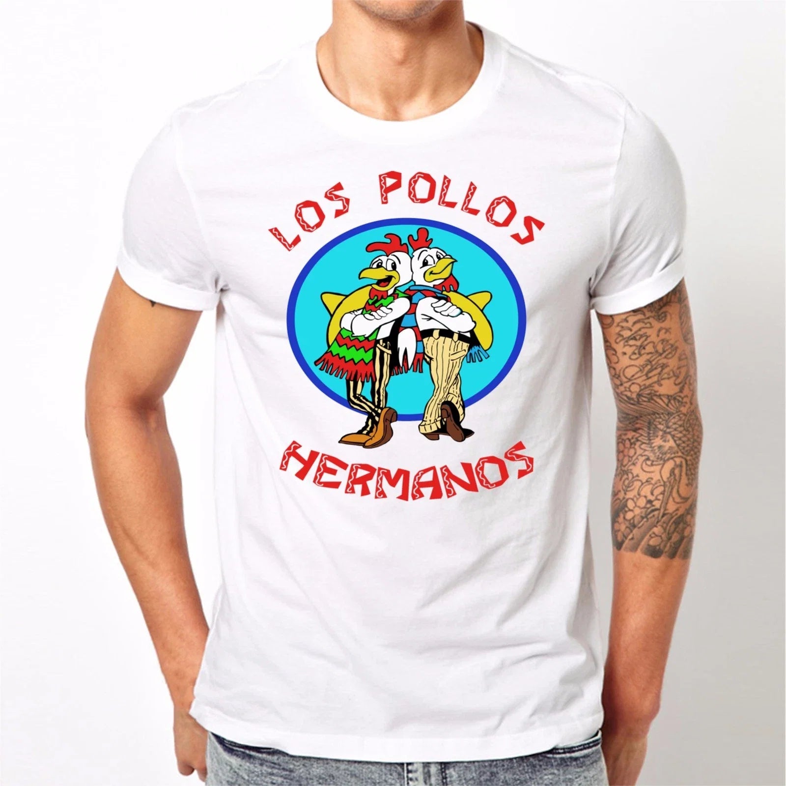 Los Pollos Hermanos Inspired Funny tv show fans fast - Adult & Kids T-Shirts, Sweatshirts & Hoodies apparel design preview 1
