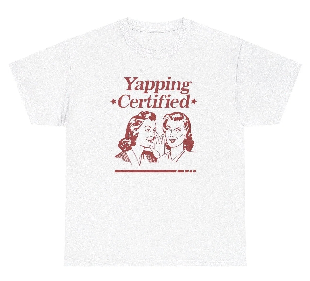 Yapping Certified Funny Y2K Retro Sarcastic Yapper - Adult & Kids T-Shirts, Sweatshirts & Hoodies apparel design preview 1