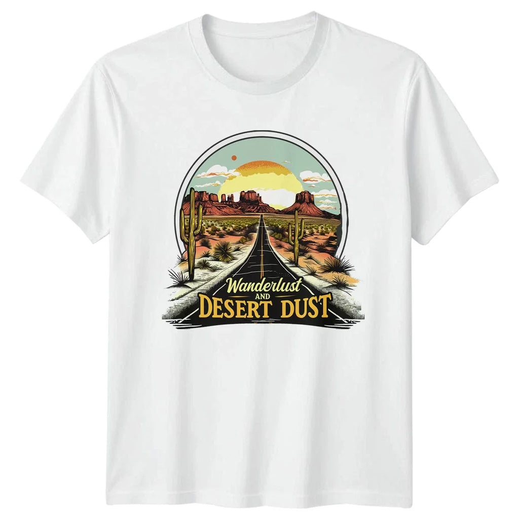 Wanderlust And Desert Dust Road Trip Travel Birthday - Adult & Kids T-Shirts, Sweatshirts & Hoodies apparel design preview 1